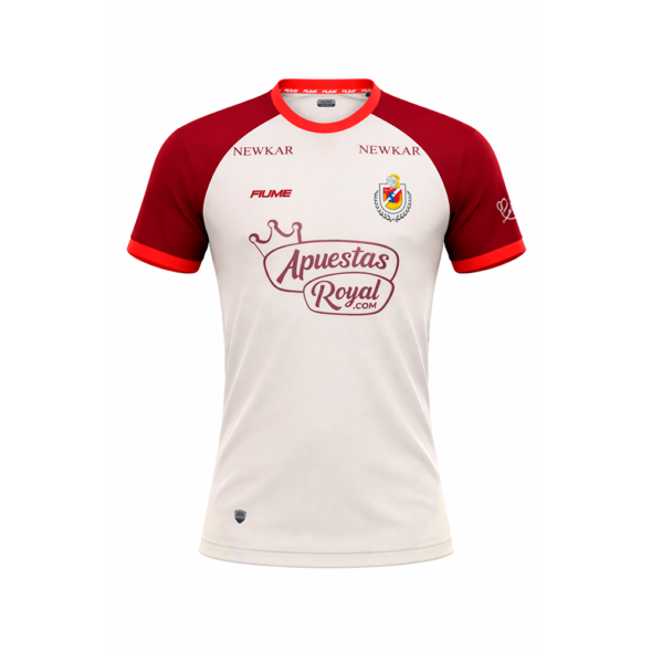 Camiseta Alternativa Blanca Oficial 2026 Frontal