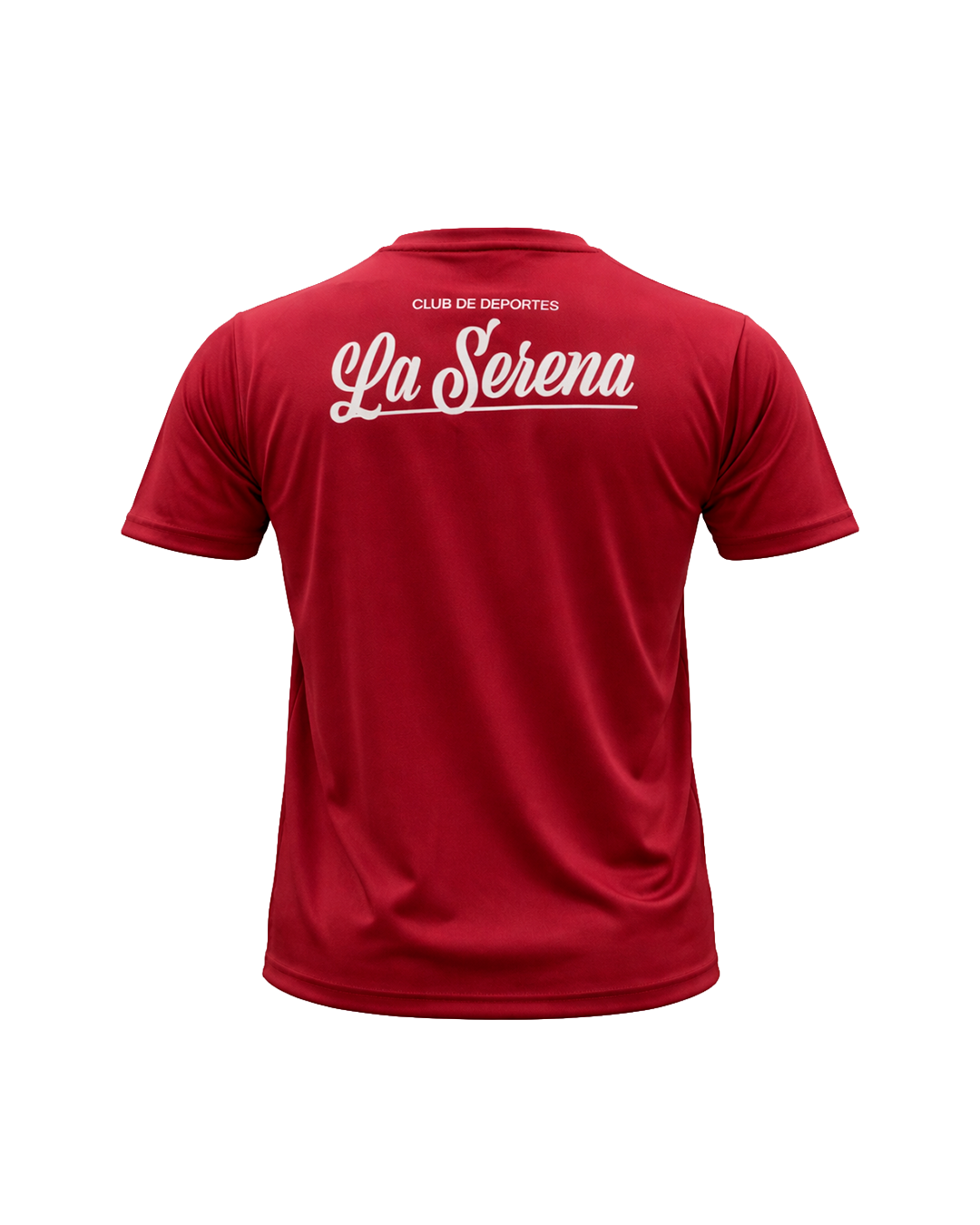 Camiseta Calentamiento Roja 2026 Espalda