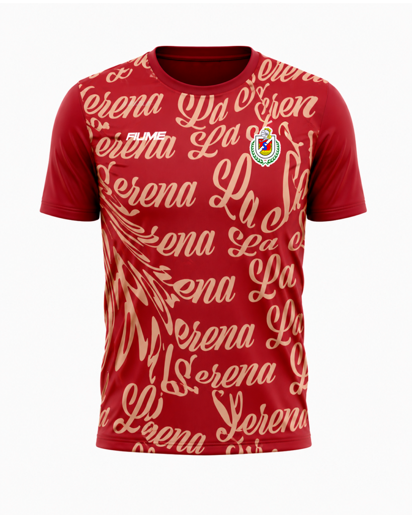 Camiseta Calentamiento Roja 2026