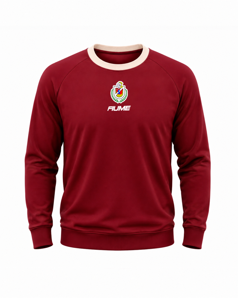 Poleron Cuello Redondo Rojo 2026